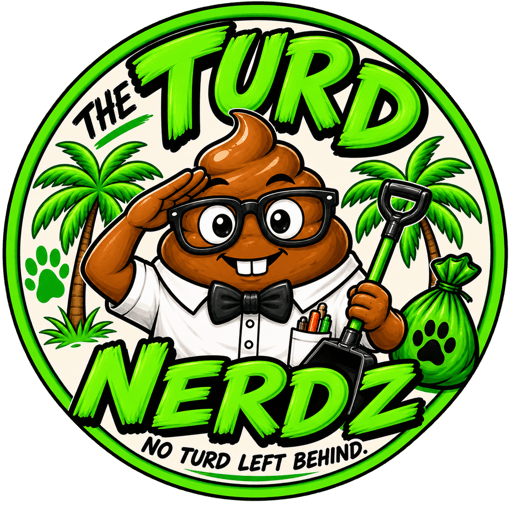 The Turd Nerdz logo — No Turd Left Behind